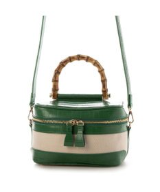 UNBILLION kakatoo バンブーハンドル2wayバニティバッグ