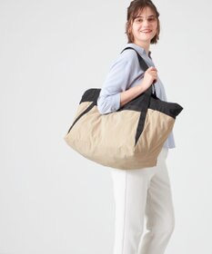 LA BAGAGERIE 【MONICA】ダブルハンドル　パッカブルビッグバッグ