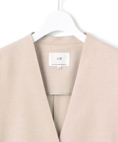 23区 【洗える】トリアセスラブストレッチ ジレ