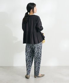 CRAFT STANDARD BOUTIQUE フリンジ紐付ペプラムブラウス