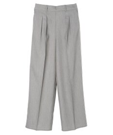 Green Parks パイピングサイドラインワイドパンツ