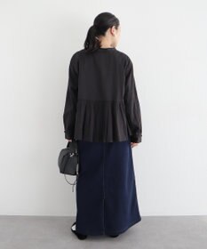 CRAFT STANDARD BOUTIQUE フリンジ紐付ペプラムブラウス