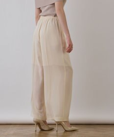 GRACE CONTINENTAL ソフトファイユパンツ