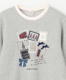 組曲 KIDS 【150-160cm】ロンドンスタンプ トレーナー