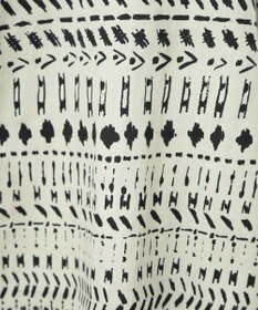 CRAFT STANDARD BOUTIQUE フリンジ紐付ペプラムブラウス