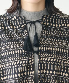 CRAFT STANDARD BOUTIQUE フリンジ紐付ペプラムブラウス