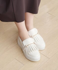 TOCCA 【晴雨兼用】FRINGE SLIPON RAIN SNEAKERS スニーカー