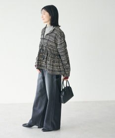 CRAFT STANDARD BOUTIQUE フリンジ紐付ペプラムブラウス