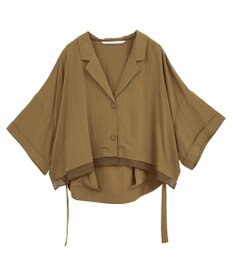 YECCA VECCA 【接触冷感】クロップドデザインジャケット②