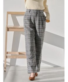 AMERICAN HOLIC ツイードタックワイドパンツ