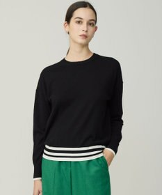 ICB ハイゲージソフトウール ニットプルオーバー