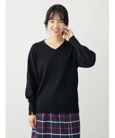 Green Parks アルガンオイル配合　Ｖネックプルオーバー