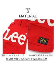 PET PARADISE 犬の服 犬 服 秋冬 Ｌｅｅ パーカー 【小型犬】 白 ロゴ レッド イエロー