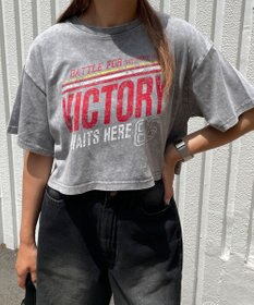 WEGO ヴィンテージウォッシュショートT