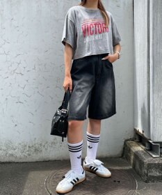 WEGO ヴィンテージウォッシュショートT