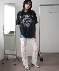 WEGO ヴィンテージウォッシュグラフィックBIGT