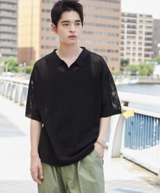 WEGO メッシュポロニットプルオーバー（S）