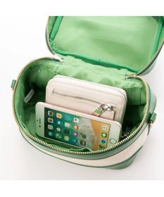 UNBILLION kakatoo バンブーハンドル2wayバニティバッグ