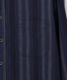 JOSEPH ABBOUD MOUNTAIN 【SPACE／UNISEX】JCヘリンボンワイドストライプ シャツ