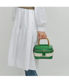 UNBILLION kakatoo バンブーハンドル2wayバニティバッグ