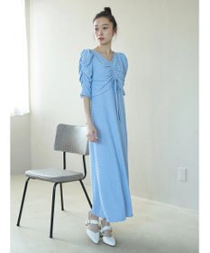 earth music&ecology やわらかカットソーレイヤード見えワンピース