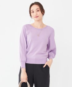 ANY SIS 【洗える】タックポイント ニット