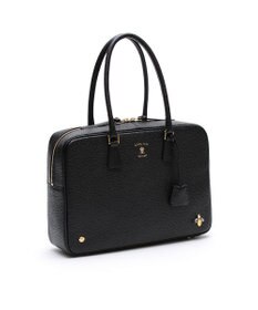 A.D.M.J. 【牛革】アノニマス/A4サイズ対応クリスタルビー付ボストン34cm