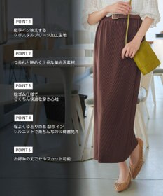 Tiaclasse L 【おのののかさん着用】クリスタルプリーツスカート