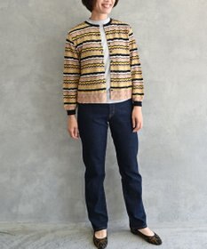 muuc 〈高品質シルク＆スーピマ超長綿〉〈洗えるニット〉ノースリーブボトルネックプルオーバー