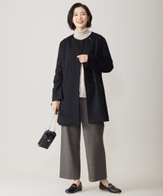 J.PRESS LADIES 【洗える】CASHMERE BLEND Vネック カーディガン