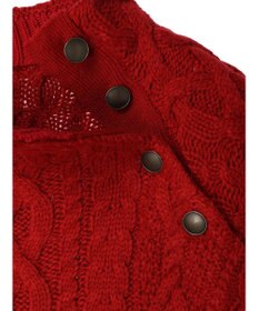 CRAFT STANDARD BOUTIQUE ラグランケーブルニットプルオーバー　