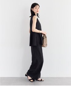 YECCA VECCA 刺繍ワイドパンツ