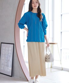 Tiaclasse L 【おのののかさん着用】クリスタルプリーツスカート