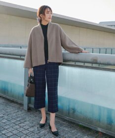 Tiaclasse モッサ風ダブルフェイスコート