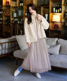 Tiaclasse モッサ風ダブルフェイスコート