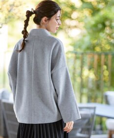 Tiaclasse モッサ風ダブルフェイスコート