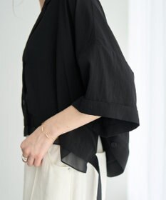 YECCA VECCA 【接触冷感】クロップドデザインジャケット②