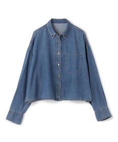 UNFILO 【UNFILO DENIM LIGHT】 クロップドシャツ