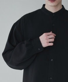 WEGO トロミBIGバンドカラーシャツ