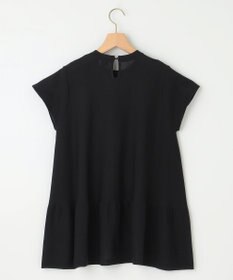 組曲 【WEB限定カラーあり】バックフレアニットTシャツ