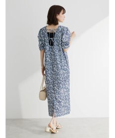 Green Parks ・ＲＡＹ　ＣＡＳＳＩＮ　フラワーｐｔナローワンピース