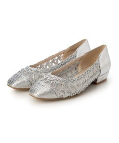 Riz raffinee <Riz raffinee>メッシュフラットパンプス