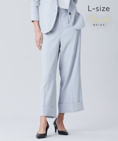 BEIGE， 【L-size】LUIZA / ワイドパンツ