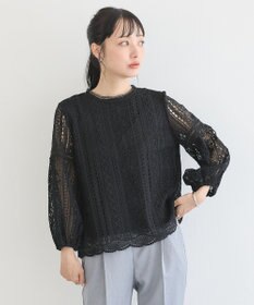 earth music&ecology レースプルオーバー