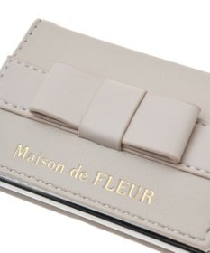 Maison de FLEUR オペラリボンカードケース