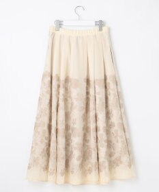 自由区 【Premium Collection】フラワーエンブロイダリーチュール  スカート
