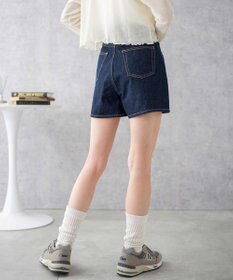 WEGO 台形デニムショートパンツ