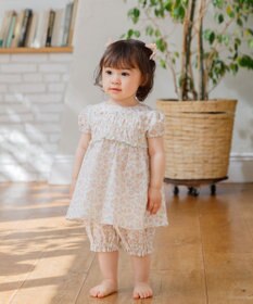 組曲 KIDS 【80-90㎝】サクラララ セットアップ