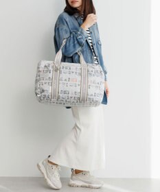 ACE BAGS & LUGGAGE HAyU × ace.  フォールディング 折り畳みボストンバッグ 猫柄 32L 17863