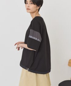 AMERICAN HOLIC 異素材ラインプルオーバー